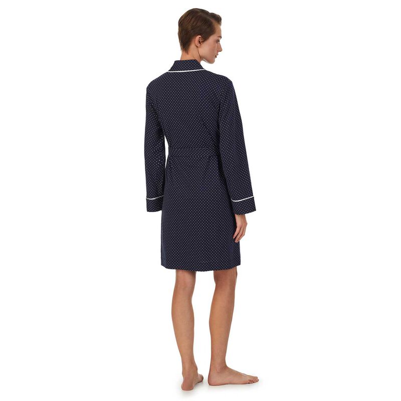 Lauren Ralph Lauren BCI Cotton Kimono Wrap Robe image number 1
